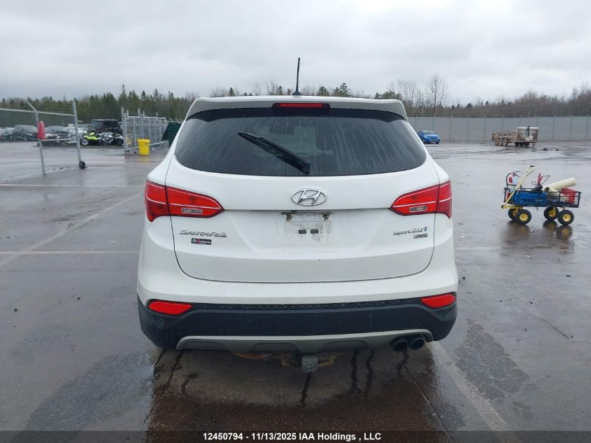 2013 Hyundai Santa Fe Sport VIN: 5XYZUDLA1DG076849 Lot: 12450794