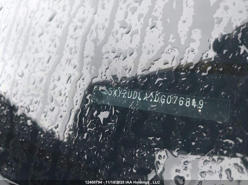 2013 Hyundai Santa Fe Sport VIN: 5XYZUDLA1DG076849 Lot: 12450794