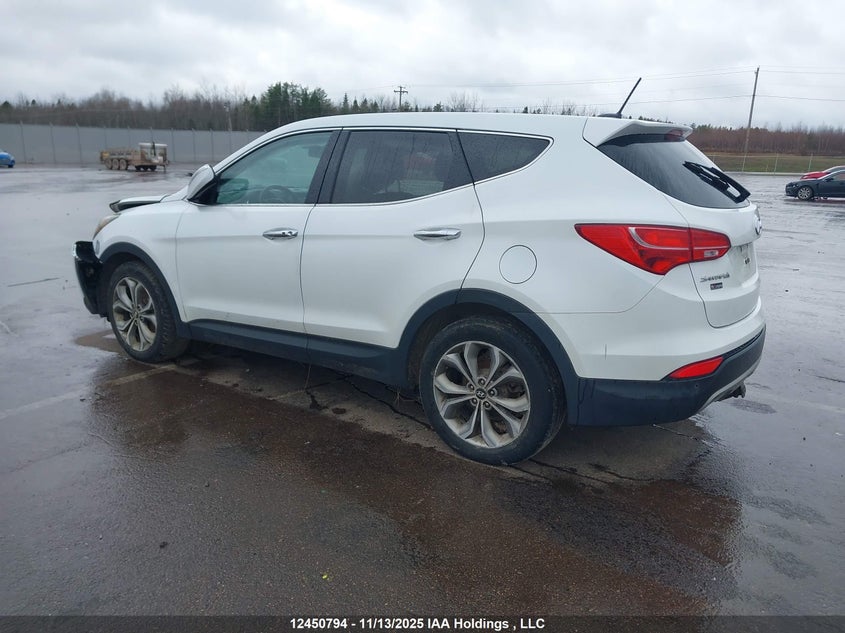 5XYZUDLA1DG076849 2013 HYUNDAI SANTA FE photo no. 3