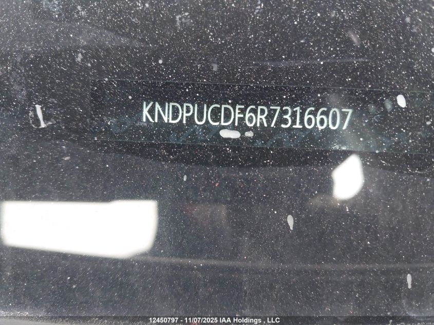 2024 Kia Sportage Lx/X-Line VIN: KNDPUCDF6R7316607 Lot: 12450797