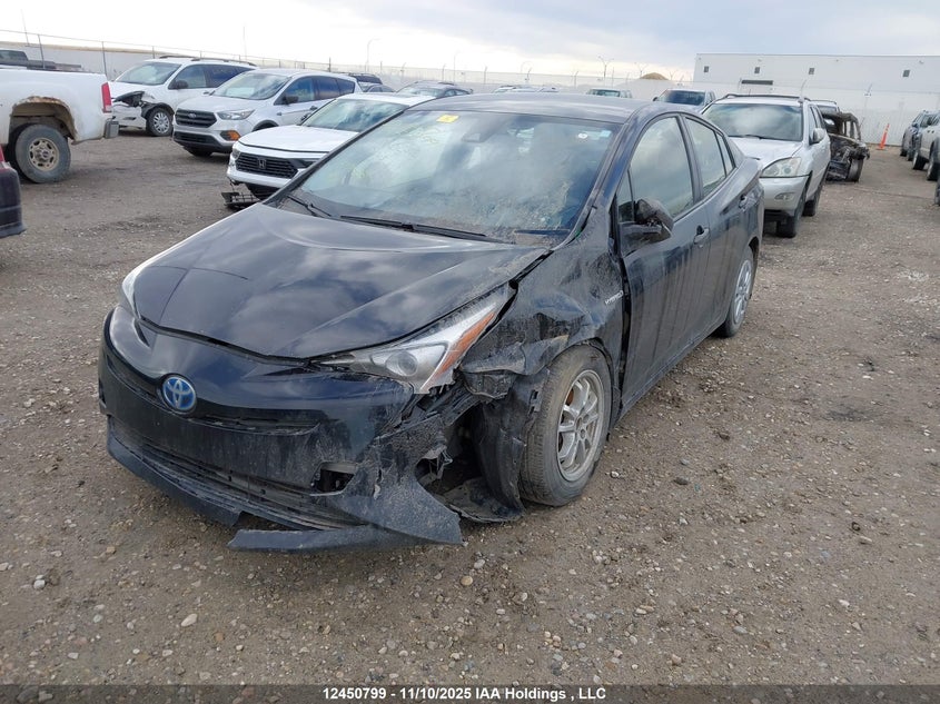 JTDKBRFU4H3042232 2017 TOYOTA PRIUS photo no. 2