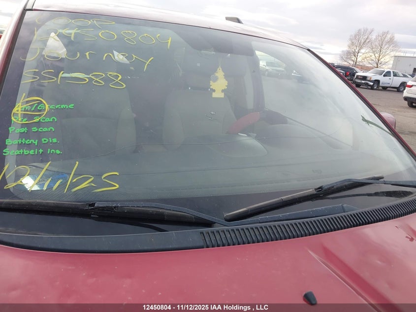 2011 Dodge Journey Sxt VIN: 3D4PG5FG1BT551588 Lot: 12450804