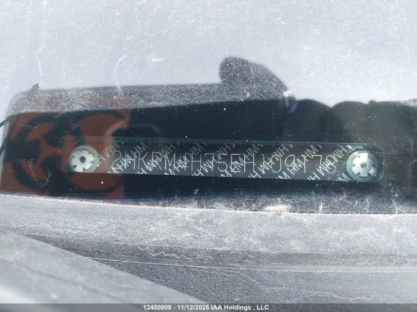 2014 Honda Cr-V Ex-L VIN: 2HKRM4H75EH109178 Lot: 12450808