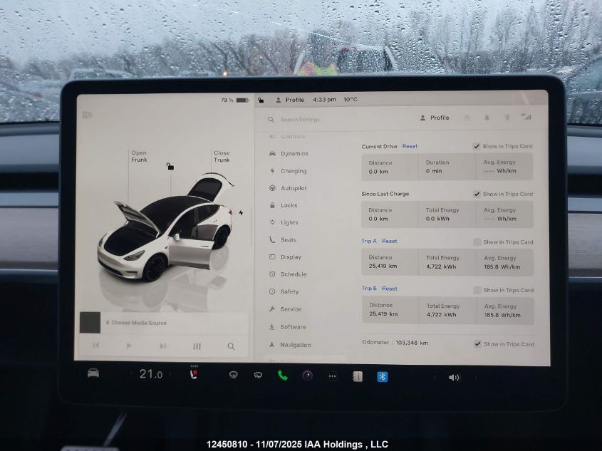 2022 Tesla Model Y VIN: 7SAYGDEF3NF511748 Lot: 12450810