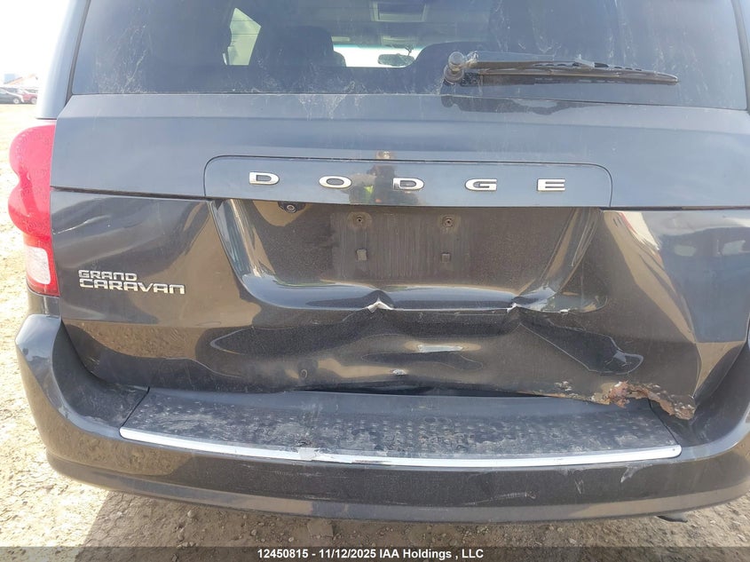 2012 Dodge Grand Caravan Se/Sxt VIN: 2C4RDGBGXCR238608 Lot: 12450815