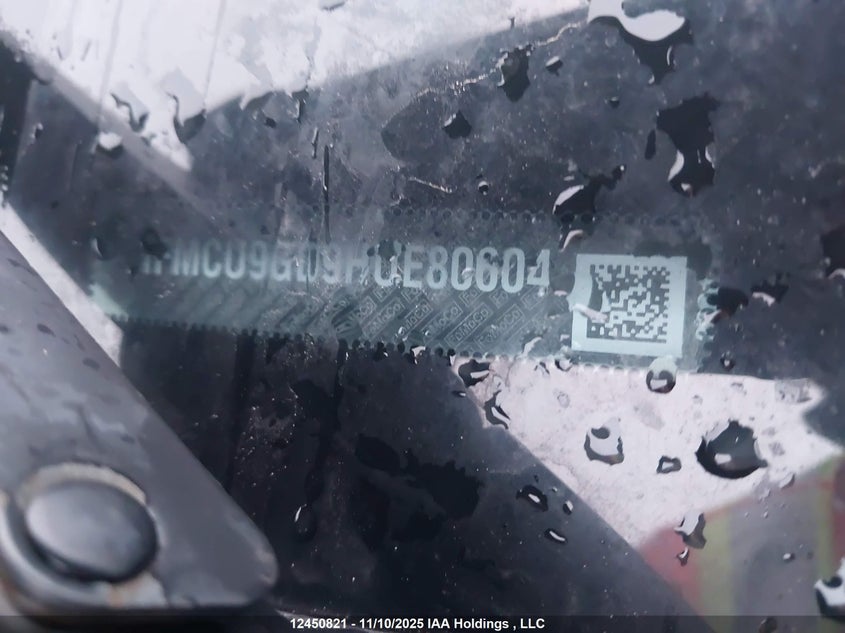 2017 Ford Escape Se VIN: 1FMCU9GD9HUE80604 Lot: 12450821