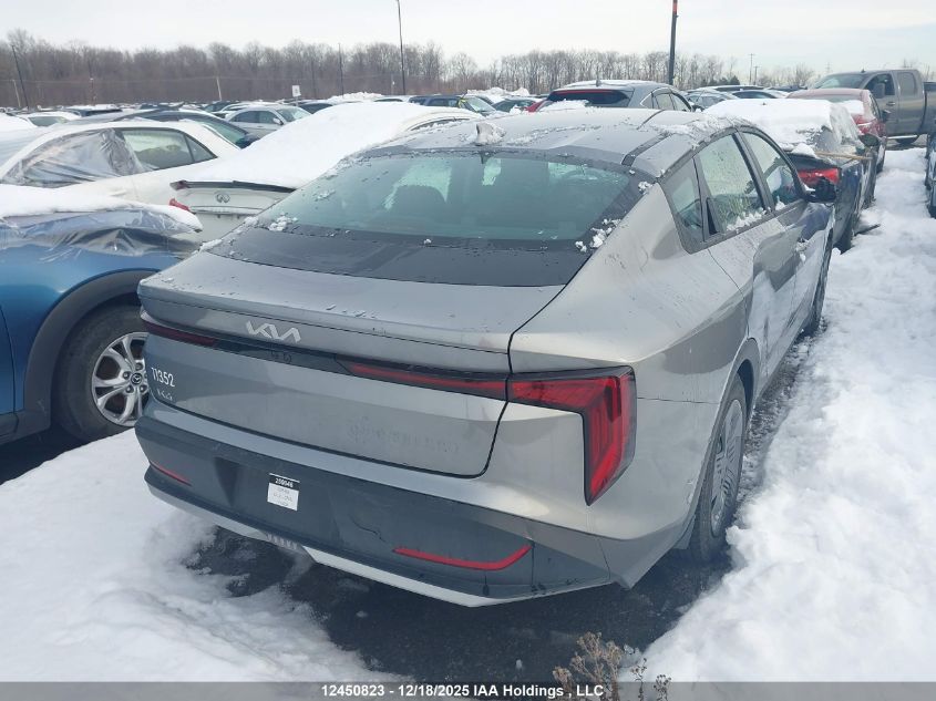 2025 Kia K4 Lx VIN: 3KPFT4DE2SE113604 Lot: 12450823