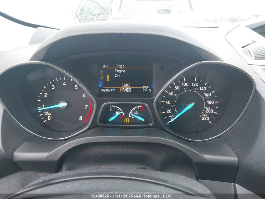 2017 Ford Escape Se VIN: 1FMCU0G90HUA55327 Lot: 12450826