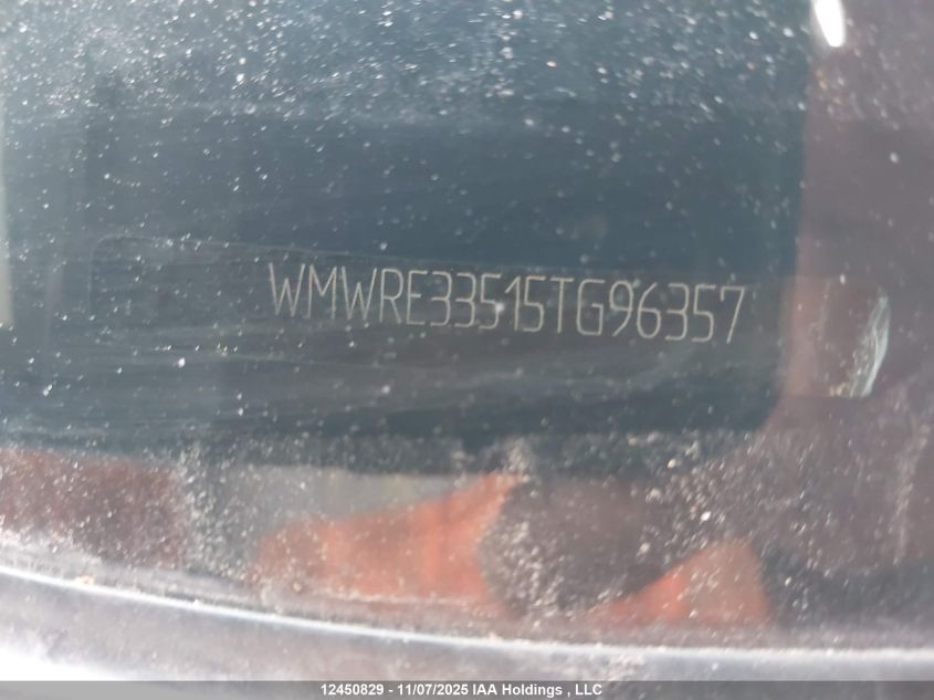 2005 Mini Cooper S VIN: WMWRE33515TG96357 Lot: 12450829