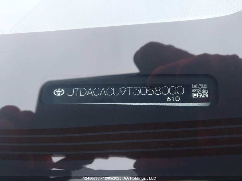 JTDACACU9T3058000 2026 TOYOTA PRIUS photo no. 18