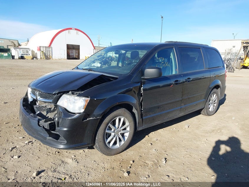 2C4RDGBG0FR574630 2015 DODGE CARAVAN photo no. 2