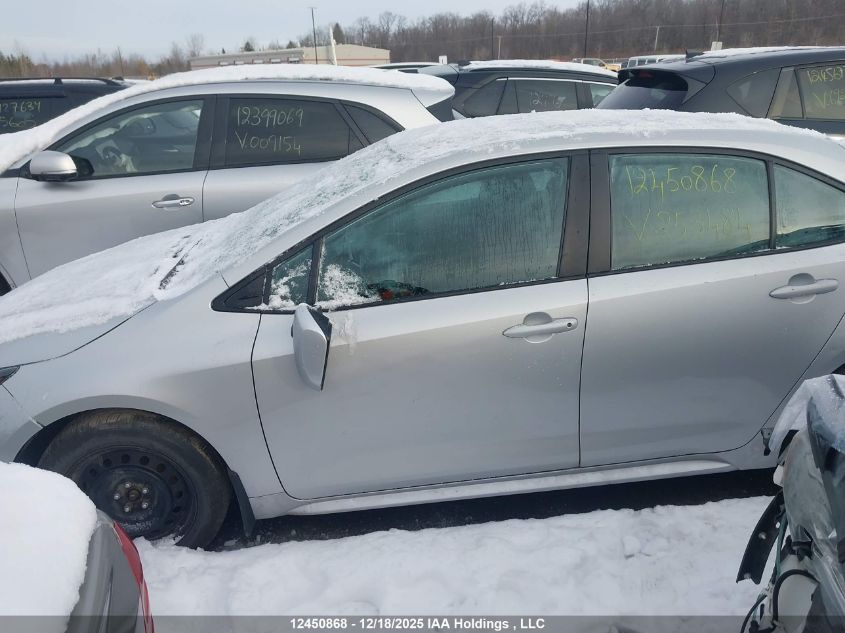 2021 Toyota Corolla Le VIN: 5YFBPMBE6MP253484 Lot: 12450868