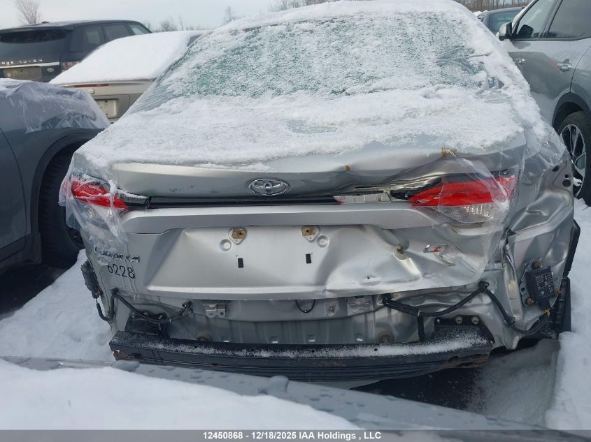 2021 Toyota Corolla Le VIN: 5YFBPMBE6MP253484 Lot: 12450868