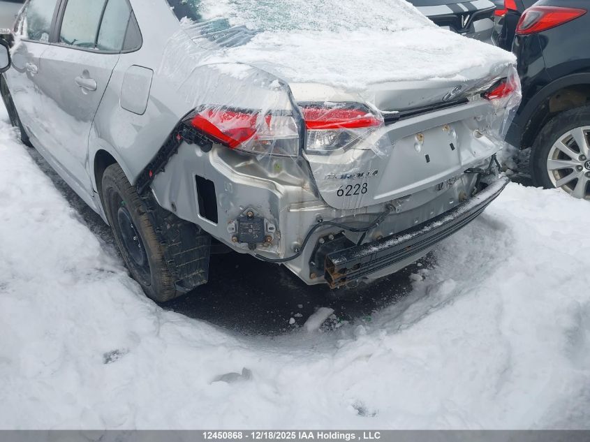 2021 Toyota Corolla Le VIN: 5YFBPMBE6MP253484 Lot: 12450868