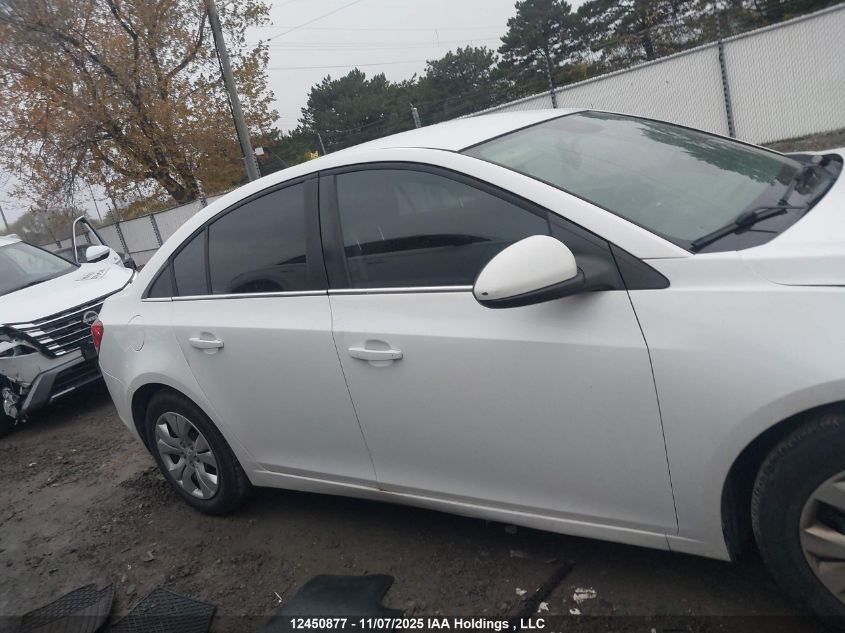 2013 Chevrolet Cruze Lt Turbo VIN: 1G1PC5SB1D7205026 Lot: 12450877