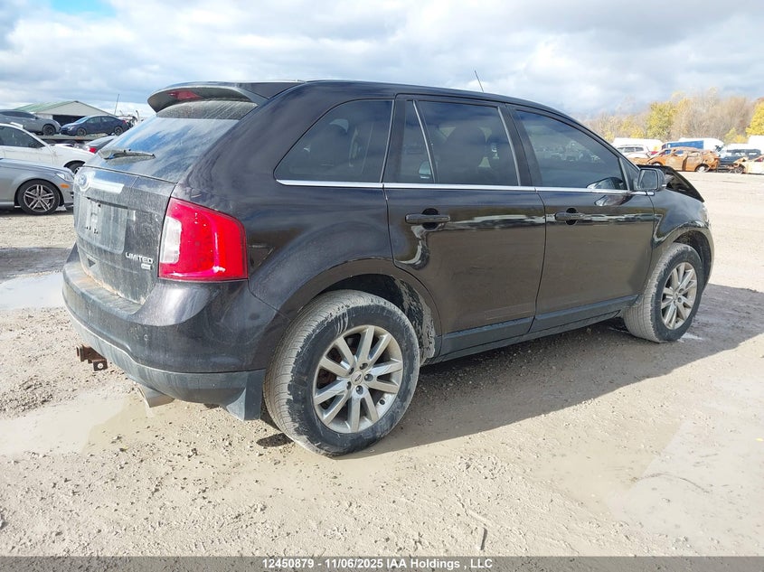 2FMDK4KC2EBA87122 2014 FORD EDGE photo no. 4
