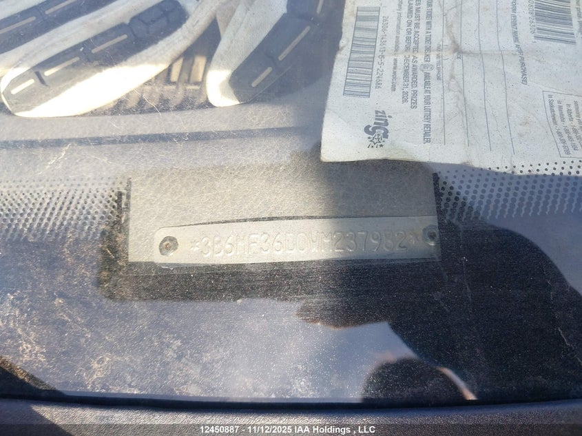 3B6MF36D0WM237982 1998 DODGE RAM photo no. 9