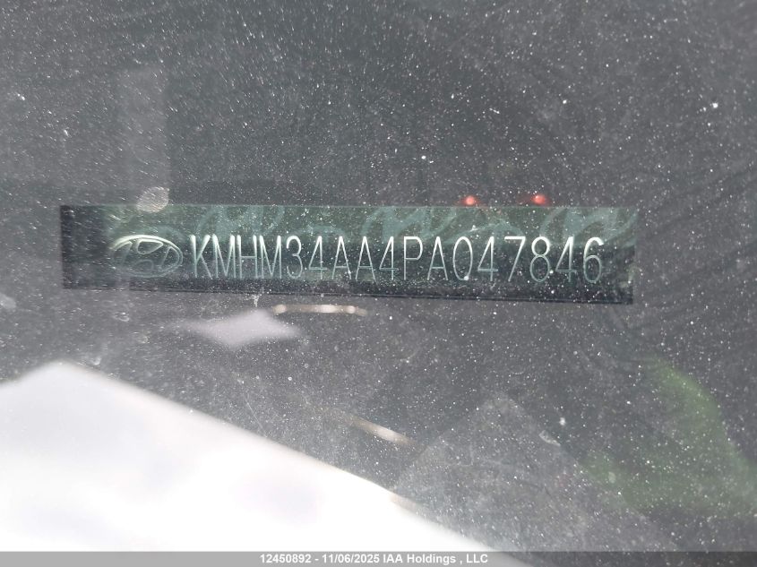 2023 Hyundai Ioniq 6 Sel VIN: KMHM34AA4PA047846 Lot: 12450892
