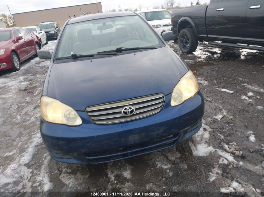 2003 Toyota Corolla VIN: 2T1BR32E73C747520 Lot: 12450901