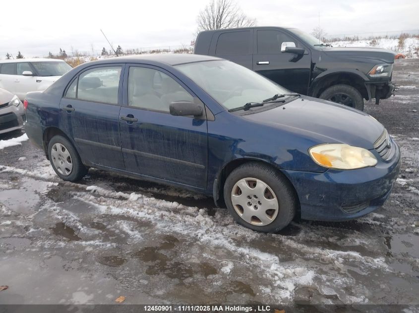 2003 Toyota Corolla VIN: 2T1BR32E73C747520 Lot: 12450901