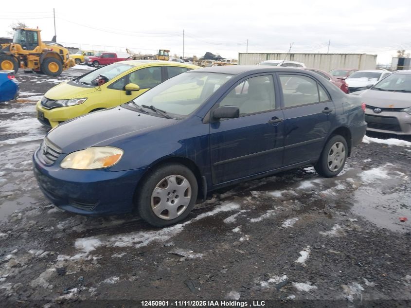 2003 Toyota Corolla VIN: 2T1BR32E73C747520 Lot: 12450901