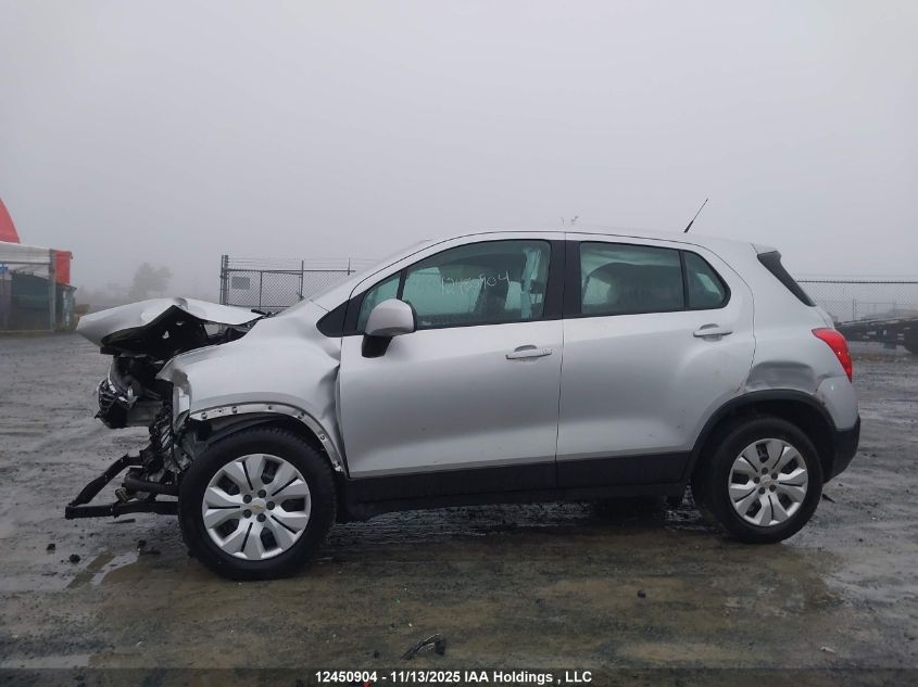 2013 Chevrolet Trax Ls VIN: 3GNCJKSB4DL177090 Lot: 12450904