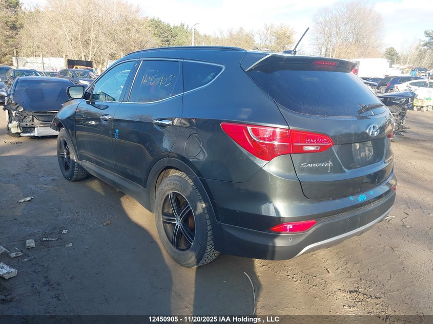 5XYZU3LBXDG119202 2013 HYUNDAI SANTA FE photo no. 3