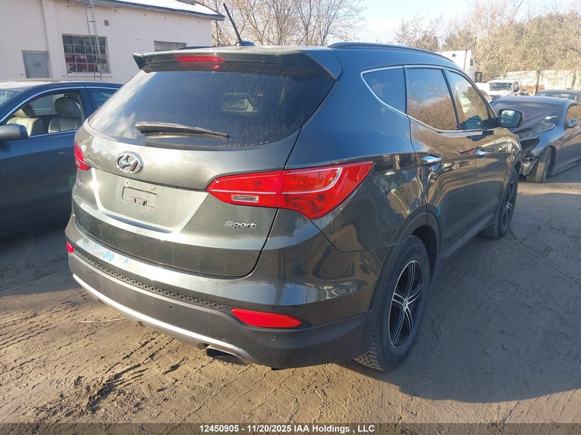 5XYZU3LBXDG119202 2013 HYUNDAI SANTA FE photo no. 4