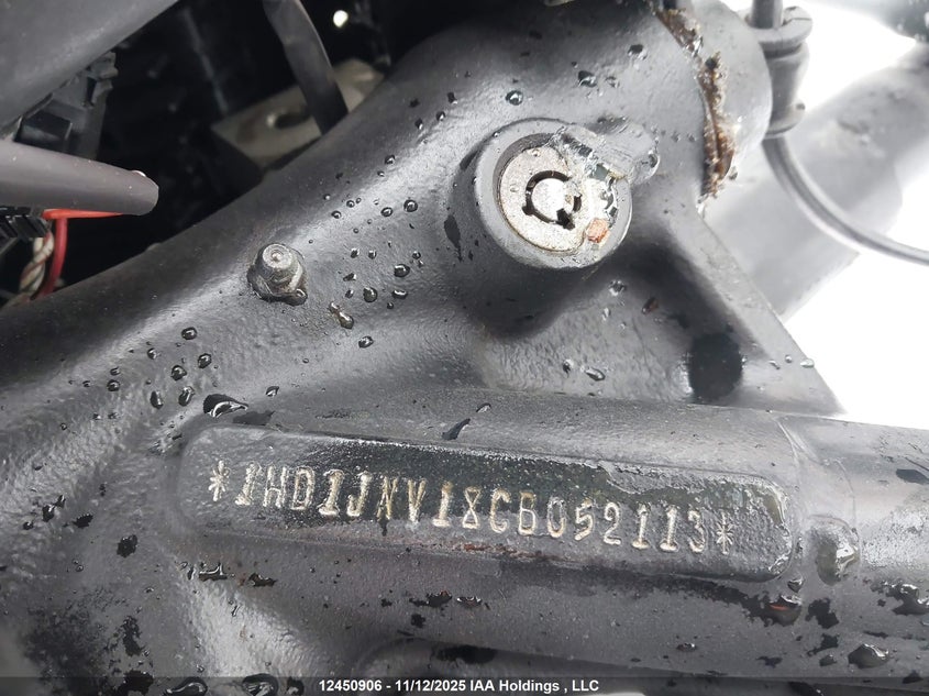 2012 Harley-Davidson Flstfb Fatboy Lo VIN: 1HD1JNV18CB052113 Lot: 12450906