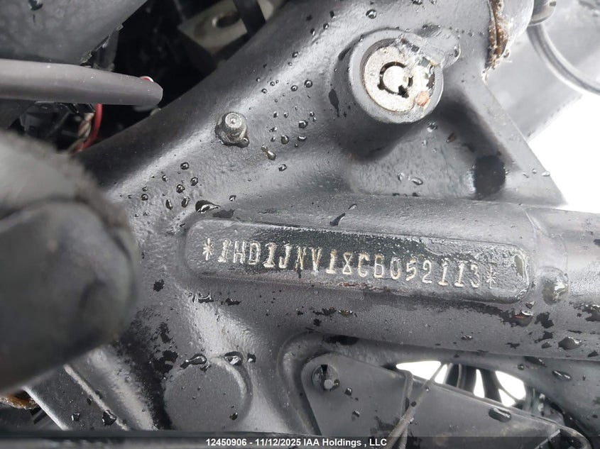 2012 Harley-Davidson Flstfb Fatboy Lo VIN: 1HD1JNV18CB052113 Lot: 12450906