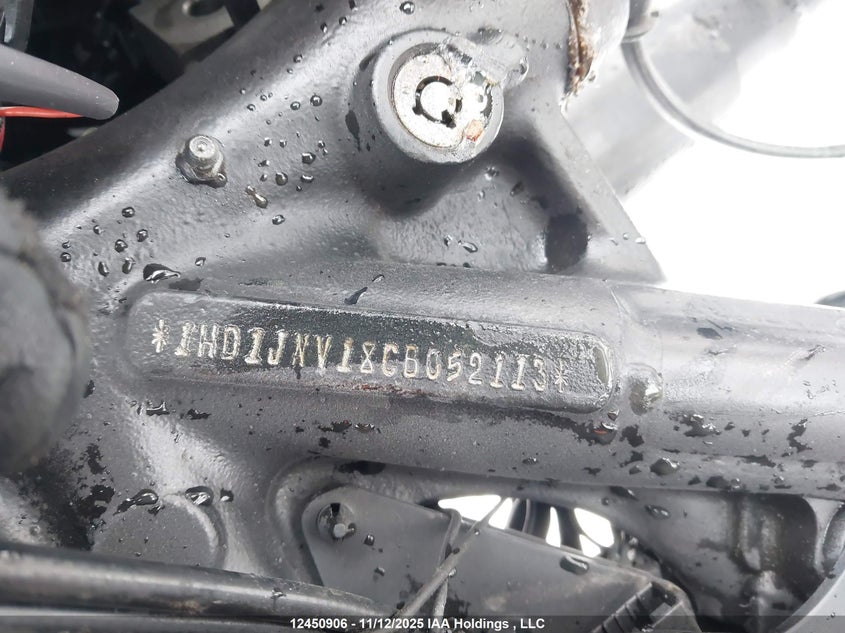 2012 Harley-Davidson Flstfb Fatboy Lo VIN: 1HD1JNV18CB052113 Lot: 12450906