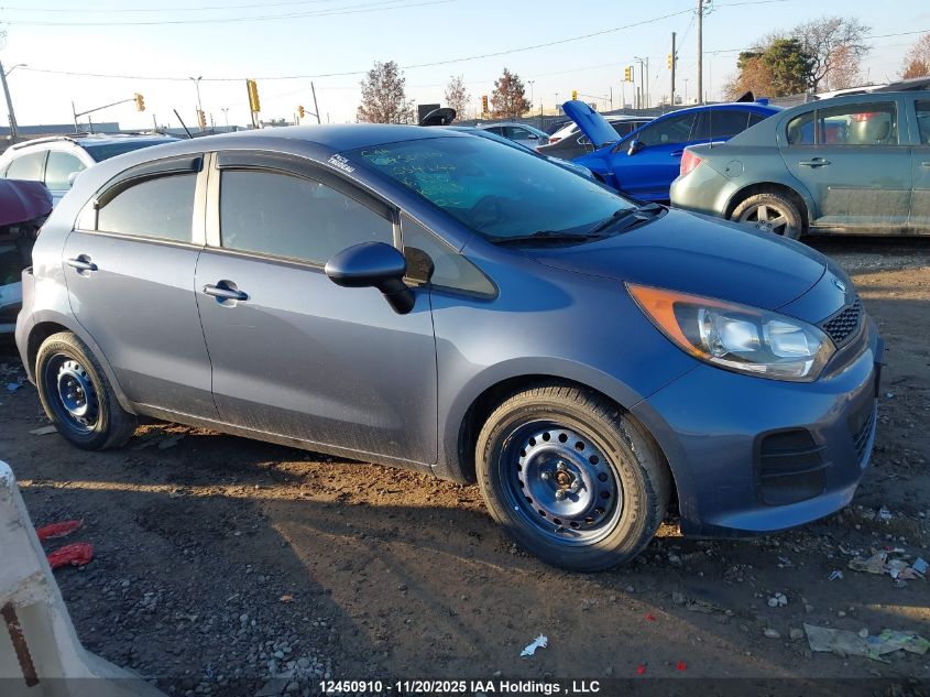 2016 Kia Rio Lx VIN: KNADM5A32G6554642 Lot: 12450910