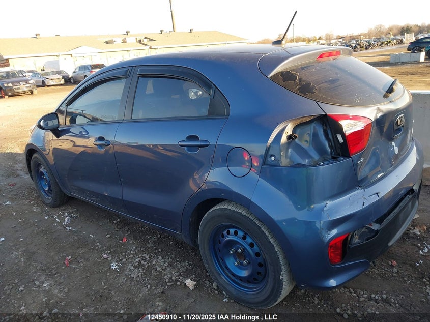 2016 Kia Rio Lx VIN: KNADM5A32G6554642 Lot: 12450910