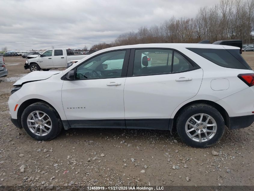 2024 Chevrolet Equinox Ls VIN: 3GNAXSEG5RL302246 Lot: 12450919