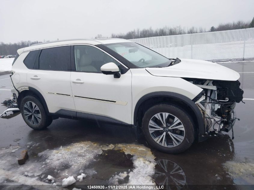 2022 Nissan Rogue Sv VIN: JN8BT3BB2NW335219 Lot: 12450920