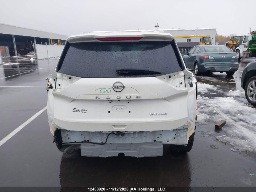 2022 Nissan Rogue Sv VIN: JN8BT3BB2NW335219 Lot: 12450920