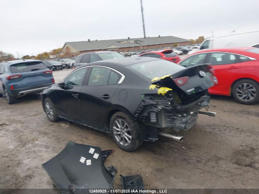 2025 Mazda Mazda3 Gs VIN: JM1BPACM2S1792626 Lot: 12450925