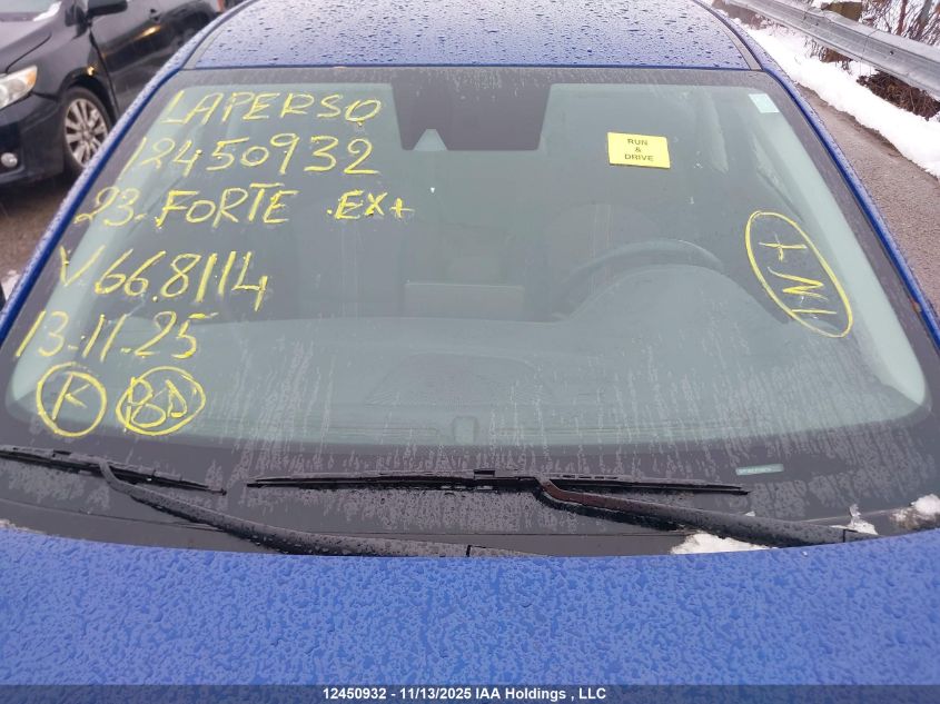 2023 Kia Forte Ex/Ex+/Ex Premium VIN: 3KPF34AD5PE668114 Lot: 12450932