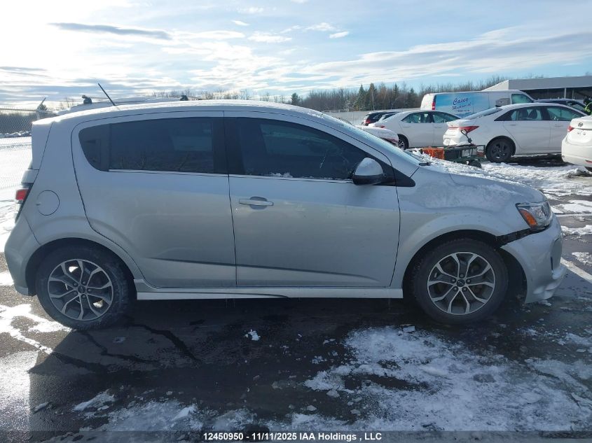 2018 Chevrolet Sonic Lt Auto VIN: 1G1JD6SH5J4121723 Lot: 12450950
