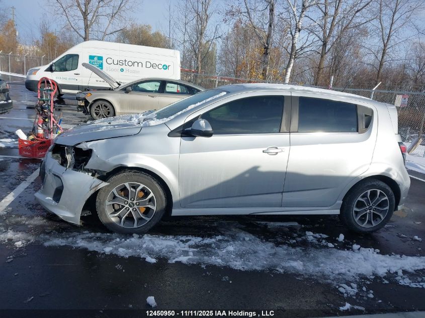 2018 Chevrolet Sonic Lt Auto VIN: 1G1JD6SH5J4121723 Lot: 12450950