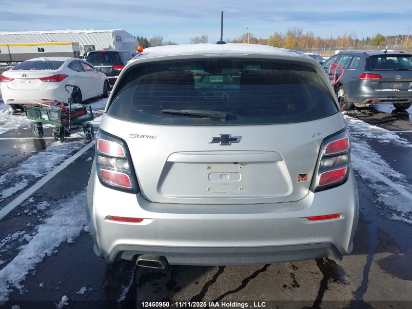 2018 Chevrolet Sonic Lt Auto VIN: 1G1JD6SH5J4121723 Lot: 12450950