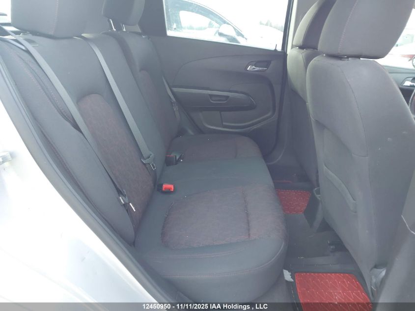 2018 Chevrolet Sonic Lt Auto VIN: 1G1JD6SH5J4121723 Lot: 12450950