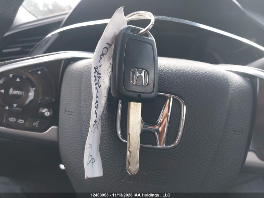 2019 Honda Civic Lx VIN: 2HGFC2F56KH008040 Lot: 12450953