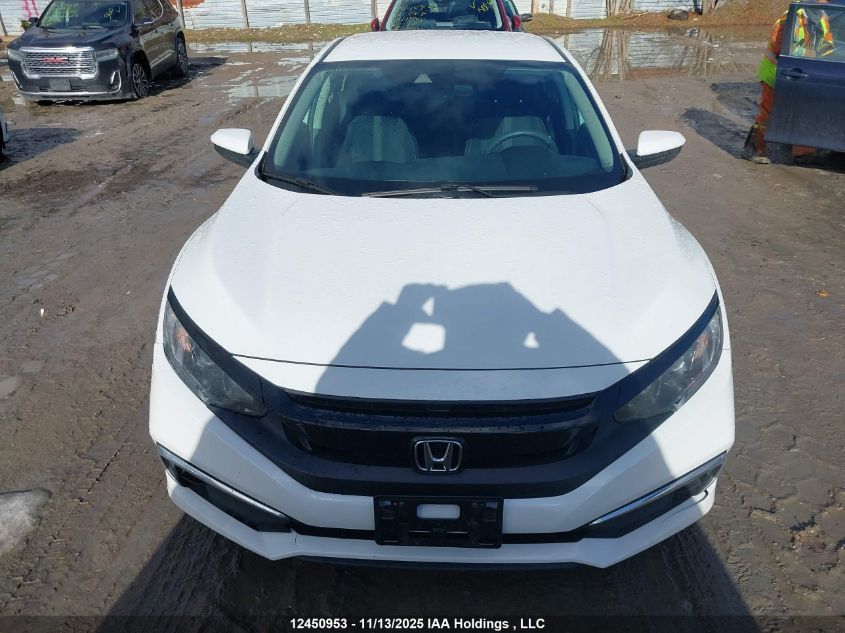 2019 Honda Civic Lx VIN: 2HGFC2F56KH008040 Lot: 12450953