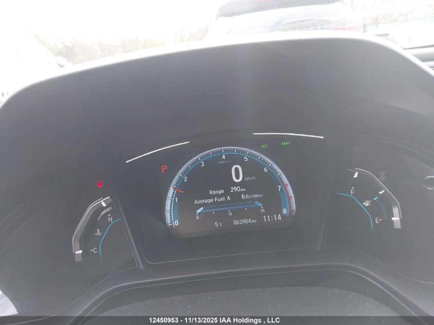 2019 Honda Civic Lx VIN: 2HGFC2F56KH008040 Lot: 12450953