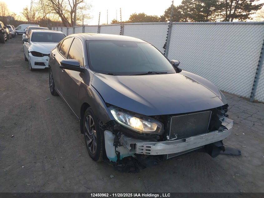 2HGFC2F85JH009298 2018 Honda Civic Ex 4Dr auction photo 1