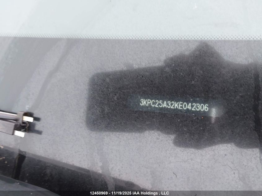 2019 Hyundai Accent Se/Sel VIN: 3KPC25A32KE042306 Lot: 12450969