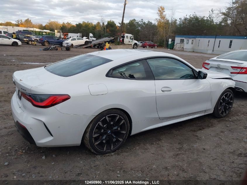 2025 BMW 430Xi VIN: WBA63DA07SCS77167 Lot: 12450980