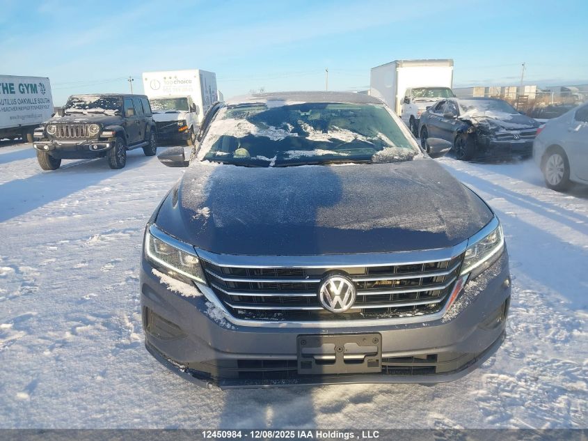 2021 Volkswagen Passat Highline VIN: 1VWBA7A32MC014202 Lot: 12450984