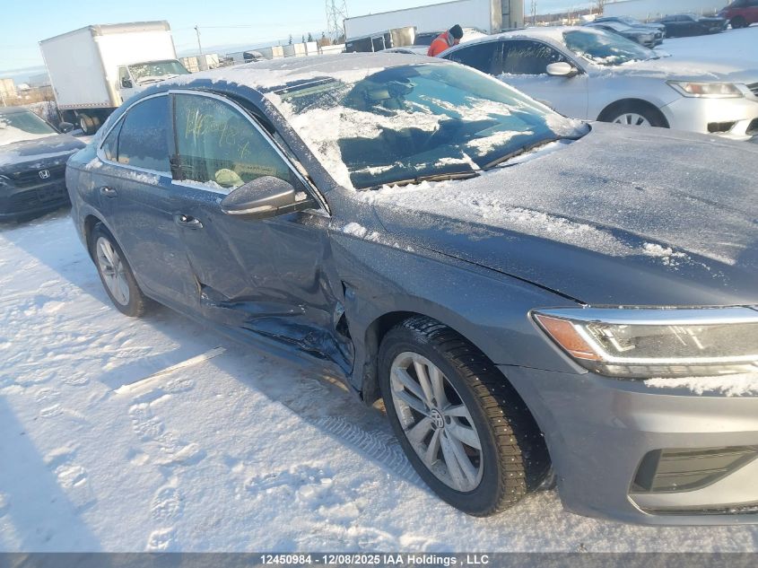 2021 Volkswagen Passat Highline VIN: 1VWBA7A32MC014202 Lot: 12450984